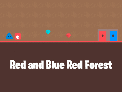 red-and-blue-red-forest