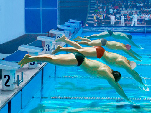 swimming-pool-race