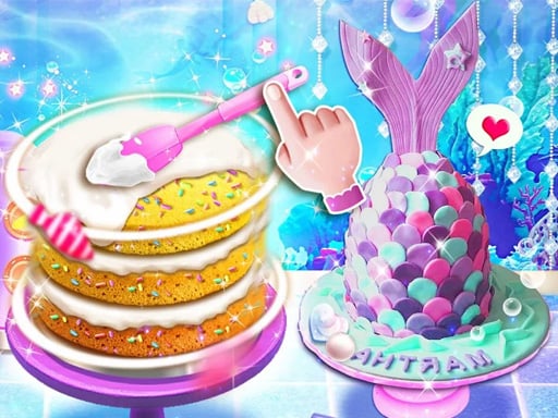 unicorn-chef-mermaid-cake